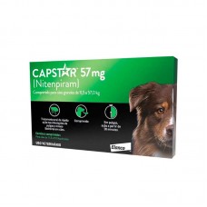 95407 - ANTIPARASITARIO CAPSTAR 57MG 6 COMP P*0