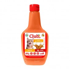 97348 - MOLHO P/RACAO GATOS CARNE 250G CLUB P*0