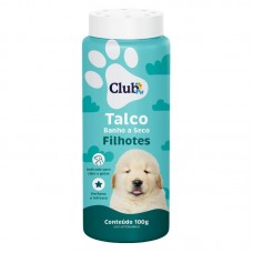 92048 - TALCO BANHO A SECO FILHOTES 100G CLUB P*0