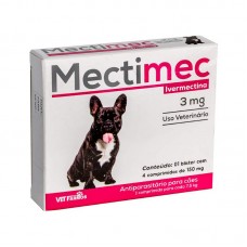 97910 - ANTIPARASITARIO MECTIMEC 3MG 4 COMP P*0
