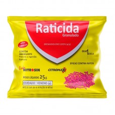 97950 - RATICIDA GRANULADO NITROSIN ROSA 80X25G