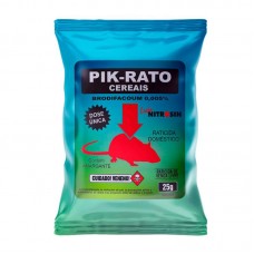 97949 - RATICIDA PIKA PAU MIX CEREAIS 40X25G