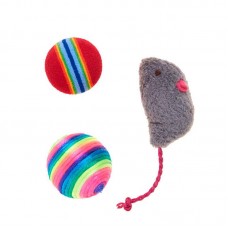 82151 - KIT BRINQ TRIO BOLA GATO