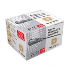 95312 - AGULHA ESTER DESCARPACK 25X0,70MM 100UN P*0
