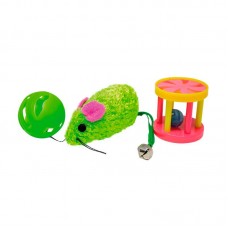 97980 - KIT BRINQ RATO C/BOLA E SINO P*0