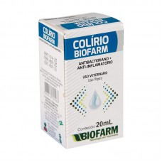 92209 - COLIRIO VET CAES/GATOS BIOFARM 20ML P*0