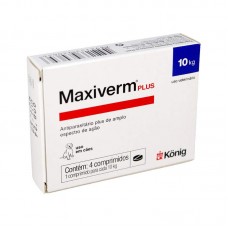 86295 - VERMIFUGO MAXIVERM 660MG CX 4UN P*0