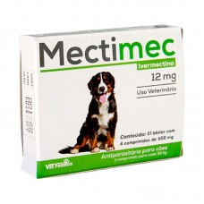97912 - ANTIPARASITARIO MECTIMEC 12MG 4 COMP P*0