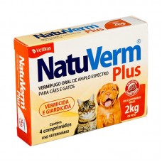 95213 - VERMIFUGO NATU VERM PLUS 132MG P*0