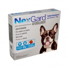 95437 - ANTIPARASITARIO NEXGARD 4,1-10KG P*0
