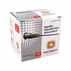 95312 - AGULHA ESTER DESCARPACK 25X0,70MM 100UN P*0