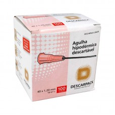 95313 - AGULHA ESTER DESCARPACK 40X1,20MM 100UN P*0