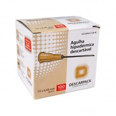 97709 - AGULHA ESTER INSUL 13X0,45MM 100UN P*0
