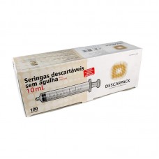 95322 - SERINGA LOCK DESCARPACK S/AG 10ML 100UN P*0