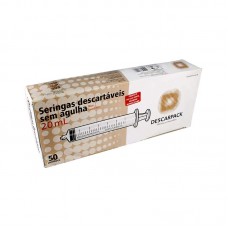 95325 - SERINGA LOCK DESCARPACK S/AG 20ML 50UN P*0