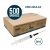 SERINGA SLIP LAUER SR AG 3ML 500UN