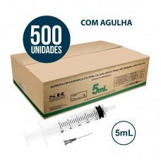 96786 - SERINGA LS SR C/AG 25X0,7MM 5ML 500UN P*0