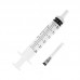 SERINGA SLIP DESCARPACK C/AG 3ML 100UN P*0