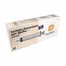 95324 - SERINGA SLIP DESCARPACK S/AG 20ML 50UN P*0