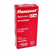 95414 - ANTI-INFLAMATORIO FLAMAVET 0,2MG 10 COMP P*0