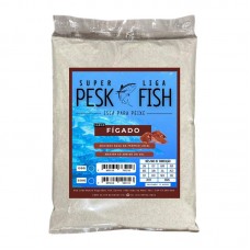 98220 - E UMA ISCA EM PO QUE PRECISA SER MISTURADA COM AGUA LOCAL, SABOR FIGADO E PACOTE DE 350 GRAMAS 