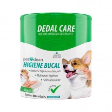 98243 - DEDEIRA UMIDAS, DESCARTAVEIS PARA HIGIENE BUCAL, CONTEM 30 UNIDADES. 