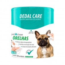 98245 - DEDEIRA UMIDAS, DESCARTAVEIS PARA HIGIENE DAS ORELHAS, CONTEM 30 UNIDADES. 