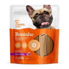 98275 - SNACK RECHEADO SABOR BACON QUE AUXILIA NOS CUIDADOS ORAL E CONTEM 10 UNIDADES.