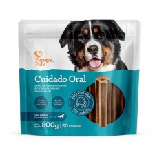 98260 - SNACK PARA CUIDADO ORAL, NO FORMATO QUE FACILITA A LIMPEZA, PARA PORTE GRANDE E TEM 20 UNIDADES