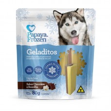 98284 - SNACKS QUE PODEM SER CONGELADOS EM CASA, NAO PINGAM NEM SUJAM E NO SABOR CHOCOLATE E BAUNILHA