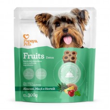 98266 - SNACK COM FORMATO CILINDRO, COM ABACAXI, MACA E HORTELA QUE AUXILIAM NO DESINTOXICACAO DO PET