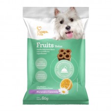 98261 - SNACK COM FORMATO CILINDRO, COM MARACUJA E CAMOMILA QUE AUXILIAM NO RELAXAMENTO DO PET.