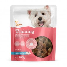 98282 - SNACK EM FORMATO ESPECIAL PARA TREINAR E ADESTRAR CAES, NO SABOR LEITE E CONTEM 100 GRAMAS