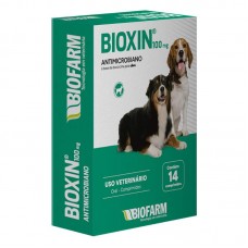 98155 - Antimicrobiano Bioxin 100mg a Base de Doxiciclina I 14 Comprimidos