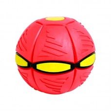 98251 - BRINQUEDO BOLA PLASTICA QUE AO PRESSIONADO SE TRANSFORMA EM DISCO PODENDO BRINCAR DE DUAS FORMAS.