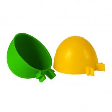 98448 - PORTA OVO PLAST COLORS 30ML C/24