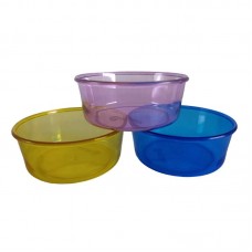 98445 - TIGELA PLAST COLORS P 110ML C/12