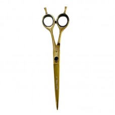 98190 - TESOURA EM ACO 420, COM APOIO PARA O DEDO, COM AFIACAO TIPO NAVALHA E LAMINA COM BORDAS CONVEXAS.