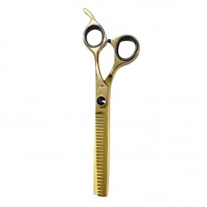 98193 - TESOURA EM ACO 420, COM APOIO PARA O DEDO, COM AFIACAO TIPO NAVALHA E LAMINA COM BORDAS CONVEXAS.