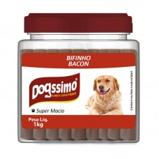 98378 - BIFINHO EM BARRAS, NO SABOR BACON, SUPER MACIO E CONTEM 1 KILO