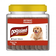 98376 - BIFINHO EM BARRAS, NO SABOR FRANGO, SUPER MACIO E CONTEM 1 KILO