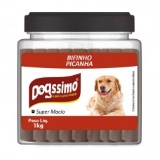 98375 - BIFINHO EM BARRAS, NO SABOR PICANHA, SUPER MACIO E CONTEM 1 KILO