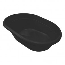 98294 - BANDEJA PLASTICA HIGIENICA, NA COR PRETA E IDEAL PARA GATOS.
