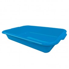 98289 - BANDEJA PLASTICA HIGIENICA, NA COR AZUL E IDEAL PARA GATOS.