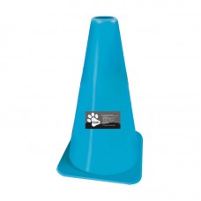 98286 - POSTE PLASTICO, NA COR AZUL E FOCADO PARA AJUDAR CAES A FAZER XIXI NO LUGAR CERTO.