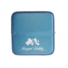 98180 - ESTOJO PARA TESOURAS ACOLCHOADO, COM ELASTICOS, COM ZIPER, COM CAPACIDADE DE 4 UNIDADES NA COR AZUL