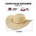 CHAPEU DE PALHA PATANEIRO CRISTAL E LEVE 