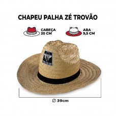 98394 - CHAPEU PALHA ZE TROVAO