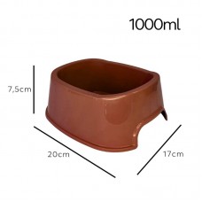 99984 - COMED PLAST QUADRADO 1000ML CH