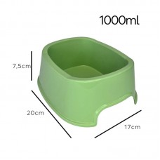 99981 - COMED PLAST QUADRADO 1000ML VD